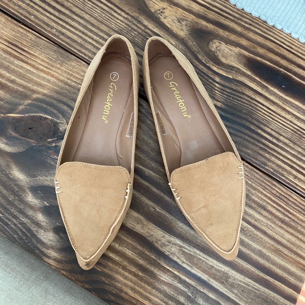 Tan Loafers